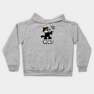 Yolo Cat Kids Hoodie